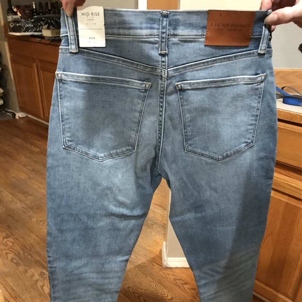Ladies crop Jean